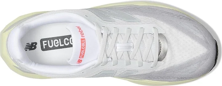New Balance FuelCell Rebel v5 Men's Running Shoes Raincloud/Mineral/White : 12.5 D - Medium, Textile - Image 2