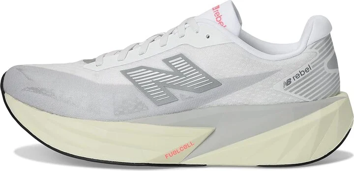 New Balance FuelCell Rebel v5 Men's Running Shoes Raincloud/Mineral/White : 12.5 D - Medium, Textile - Image 6
