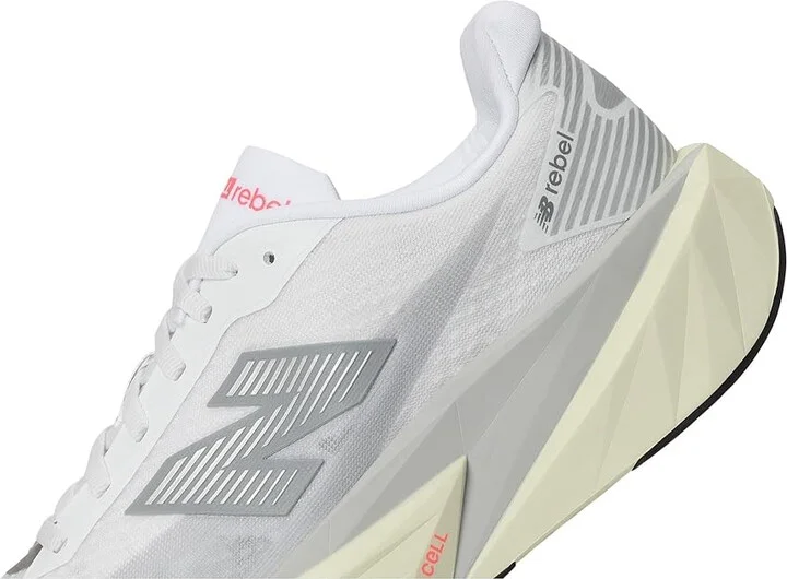 New Balance FuelCell Rebel v5 Men's Running Shoes Raincloud/Mineral/White : 12.5 D - Medium, Textile - Image 7
