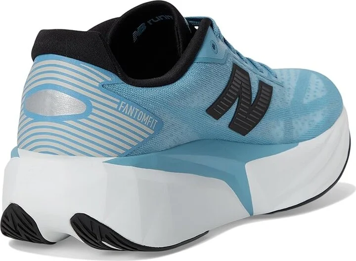 New Balance FuelCell Rebel v5 Men's Running Shoes Still Water/Raincloud/White : 8 EE - Wide, Textile - Image 4