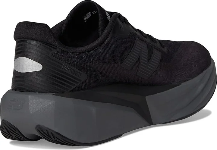 New Balance FuelCell Rebel v5 Women's Running Shoes Black/Castlerock/Black Cement : 6 D - Wide, Textile - Image 4
