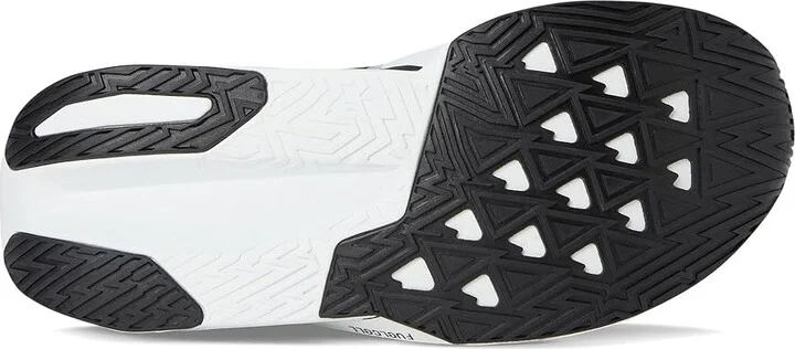 New Balance FuelCell Rebel v5 Women's Running Shoes Black/White/Silver Metallic : 8.5 D - Wide, Textile - Image 3