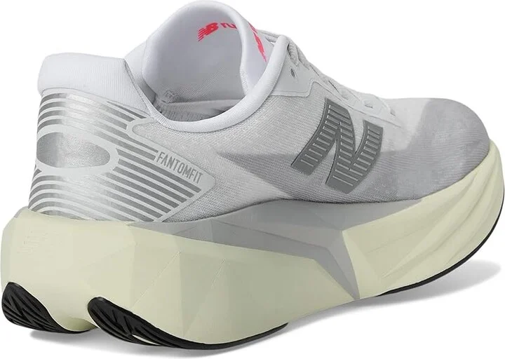 New Balance FuelCell Rebel v5 Women's Running Shoes Raincloud/White/Mineral : 11 D - Wide, Textile - Image 4