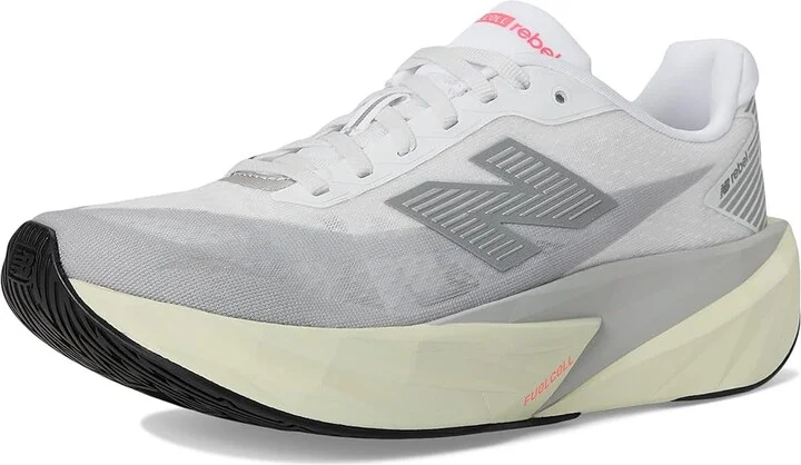 New Balance FuelCell Rebel v5 Women's Running Shoes Raincloud/White/Mineral : 11 D - Wide, Textile - Image 5
