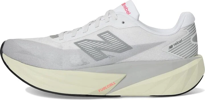 New Balance FuelCell Rebel v5 Women's Running Shoes Raincloud/White/Mineral : 11 D - Wide, Textile - Image 6