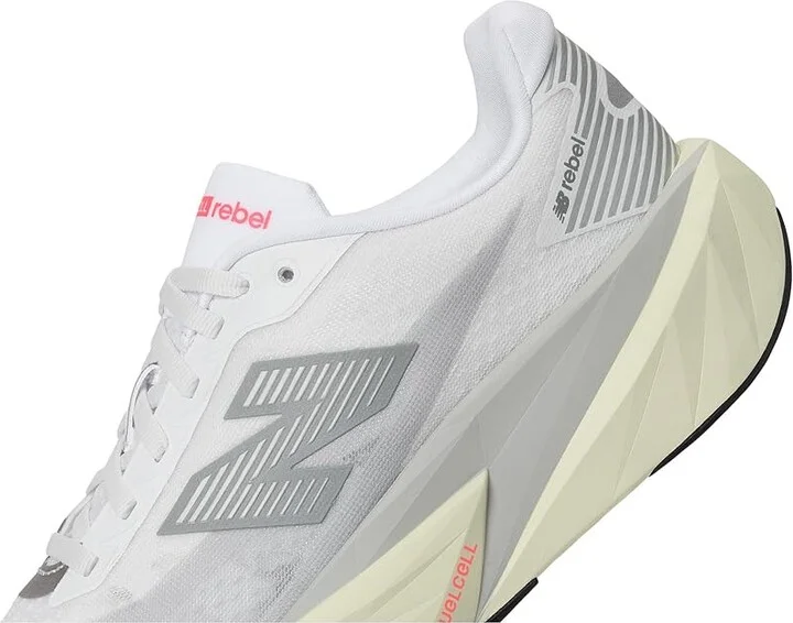 New Balance FuelCell Rebel v5 Women's Running Shoes Raincloud/White/Mineral : 11 D - Wide, Textile - Image 7