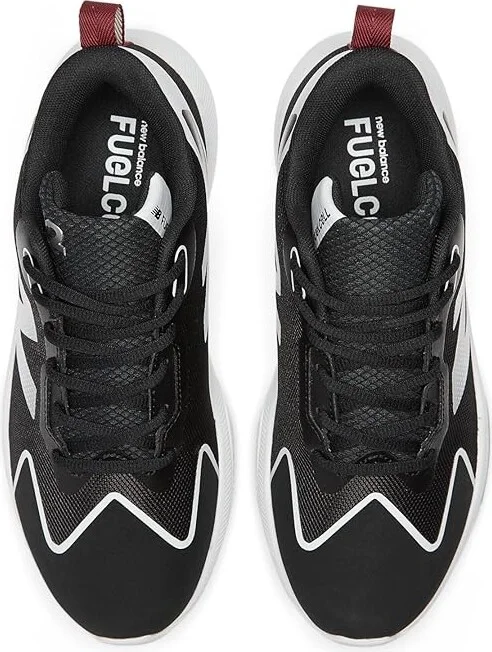 New Balance FuelCell Romero Duo Trainer Softball Cleats Women's Shoes Black/White : 5 B - Medium, Synthetic - Image 2