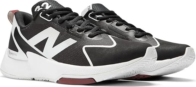 New Balance FuelCell Romero Duo Trainer Softball Cleats Women's Shoes Black/White : 5 B - Medium, Synthetic