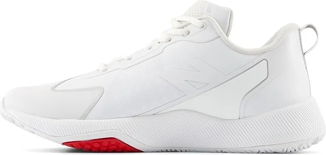 New Balance FuelCell Romero Duo Trainer Softball Cleats Women's Shoes White/Silver Metallic : 5 B - Medium, Synthetic - Image 5