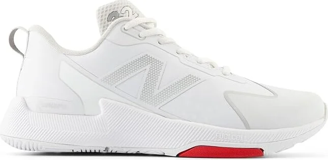 New Balance FuelCell Romero Duo Trainer Softball Cleats Women's Shoes White/Silver Metallic : 5 B - Medium, Synthetic - Image 6