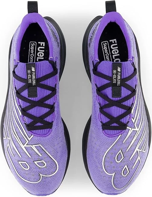 New Balance FuelCell SuperComp Elite v3 Women's Shoes Electric Indigo/Black : 5 B - Medium, Synthetic - Image 2