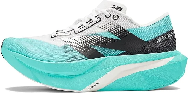 New Balance FuelCell SuperComp Elite v4 Women's Shoes Cyber Jade/White : 8.5 B - Medium - Image 5