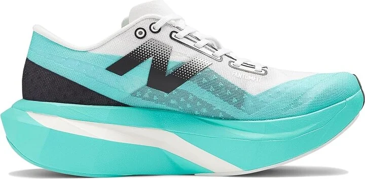 New Balance FuelCell SuperComp Elite v4 Women's Shoes Cyber Jade/White : 8.5 B - Medium - Image 6