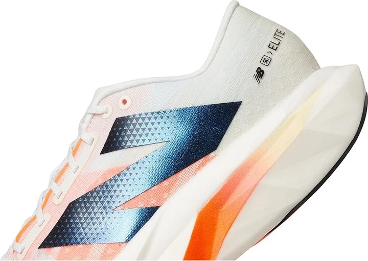 New Balance FuelCell SuperComp Elite v4 Women's Shoes White/Angora/Hot Mango : 9.5 B - Medium - Image 7