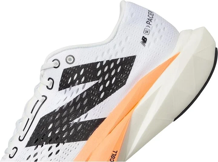 New Balance FuelCell SuperComp Pacer v2 Men's Shoes Hot Mango/Angora/White : 13 D - Medium, Synthetic - Image 7