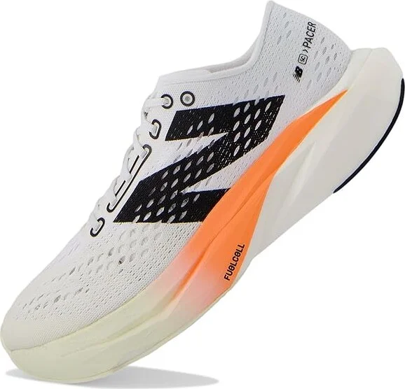 New Balance FuelCell SuperComp Pacer v2 Women's Shoes Hot Mango/Angora/White : 7.5 B - Medium - Image 7