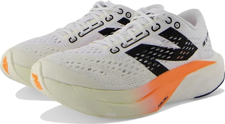 New Balance FuelCell SuperComp Pacer v2 Women's Shoes Hot Mango/Angora/White : 7.5 B - Medium