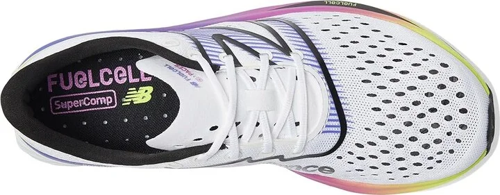 New Balance FuelCell SuperComp Pacer Women's Shoes White/Electric Indigo : 5 B - Medium - Image 2