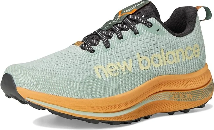 New Balance FuelCell SuperComp Trail v1 Women's Running Shoes Clay Ash/Dried Apricot/Dark Juniper : 6 B - Medium - Image 5