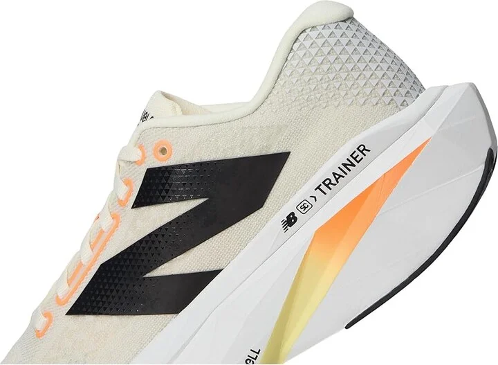New Balance FuelCell SuperComp Trainer v3 Men's Shoes Angora/Hot Mango/Black : 7 D - Medium, Synthetic - Image 7