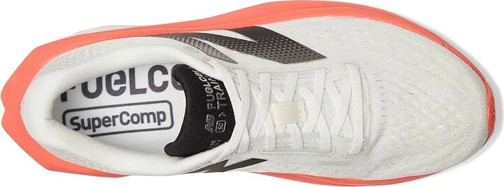 New Balance FuelCell SuperComp Trainer v3 Men's Shoes Urgent Red/Sea Salt/Black : 12.5 EE - Wide, Synthetic - Image 2