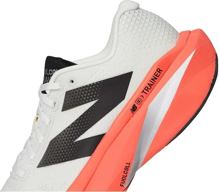 New Balance FuelCell SuperComp Trainer v3 Men's Shoes Urgent Red/Sea Salt/Black : 12.5 EE - Wide, Synthetic - Image 7
