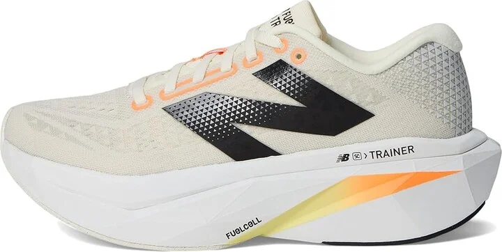 New Balance FuelCell SuperComp Trainer v3 Women's Shoes Angora/Hot Mango/Black : 11 D - Wide - Image 6