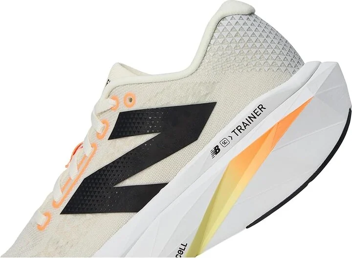 New Balance FuelCell SuperComp Trainer v3 Women's Shoes Angora/Hot Mango/Black : 11 D - Wide - Image 7
