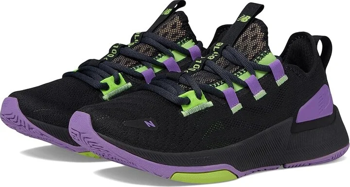 New Balance FuelCell Trainer V2 Women's Shoes Black/Purple Fade : 5 B - Medium, Textile