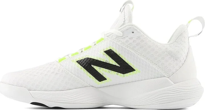 New Balance FuelCell VB-01 Volleyball Shoes Women's Volleyball Shoes White/Black : 11 D - Wide, Textile - Image 4