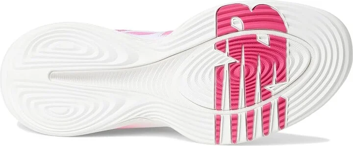 New Balance FuelCell VB-01 Volleyball Shoes Women's Volleyball Shoes White/Signal Pink : 6 D - Wide, Textile - Image 3