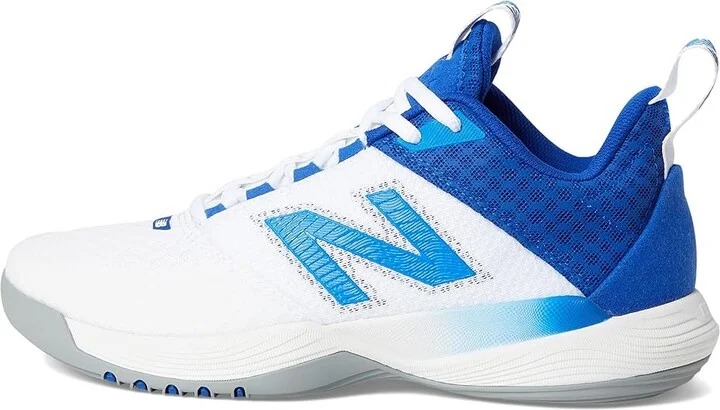 New Balance FuelCell VB-01 Volleyball Shoes Women's Volleyball Shoes White/Team Royal : 10.5 B - Medium, Textile - Image 6