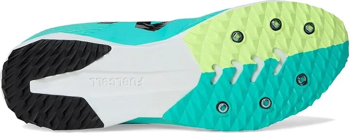 New Balance FuelCell XC7 v5 Men's Running Shoes Cyber Jade/Black : 12.5 D - Medium, Rubber - Image 3