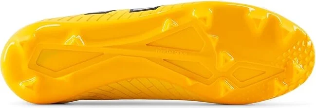 New Balance FURON DISPATCH FG V7+ Soccer Cleats Shoes Sun Glow/Metallic Silver : US Men's 4 - Women's 5.5 Medium, Leather/Textile - Image 3