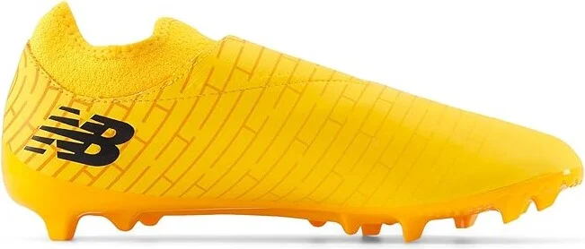 New Balance FURON DISPATCH FG V7+ Soccer Cleats Shoes Sun Glow/Metallic Silver : US Men's 4 - Women's 5.5 Medium, Leather/Textile - Image 6