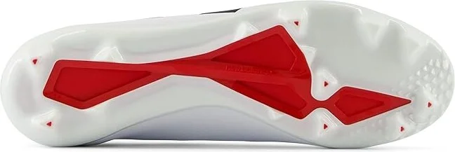 New Balance FURON DISPATCH FG V7+ Soccer Cleats Shoes White/Black : US Men's 9 - Women's 10.5 Medium, Leather/Textile - Image 3