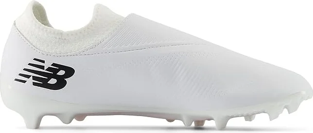 New Balance FURON DISPATCH FG V7+ Soccer Cleats Shoes White/Black : US Men's 9 - Women's 10.5 Medium, Leather/Textile - Image 5