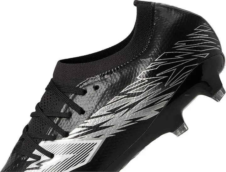 New Balance Furon Pro FG V8 Soccer Cleats Soccer Shoes Black/Metallic Silver/White : US Men's 7.5 - Women's 9 Medium, Rubber - Image 7