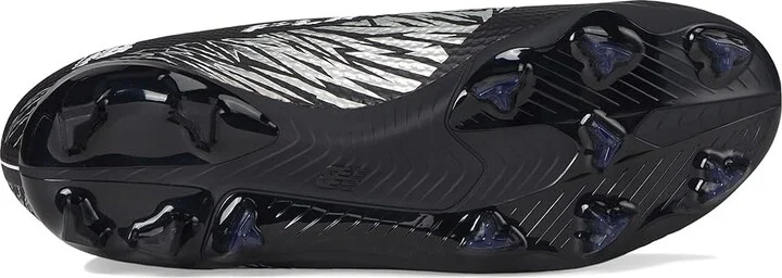 New Balance Furon Team FG V8 Soccer Cleats Soccer Shoes Black/Metallic Silver/White : US Men's 6.5 - Women's 8 Medium, Textile - Image 3