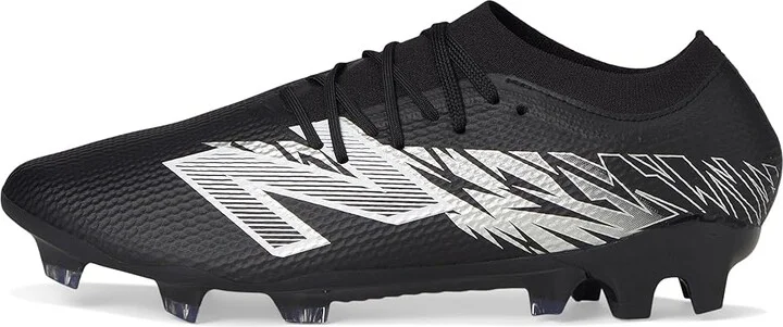 New Balance Furon Team FG V8 Soccer Cleats Soccer Shoes Black/Metallic Silver/White : US Men's 6.5 - Women's 8 Medium, Textile - Image 6