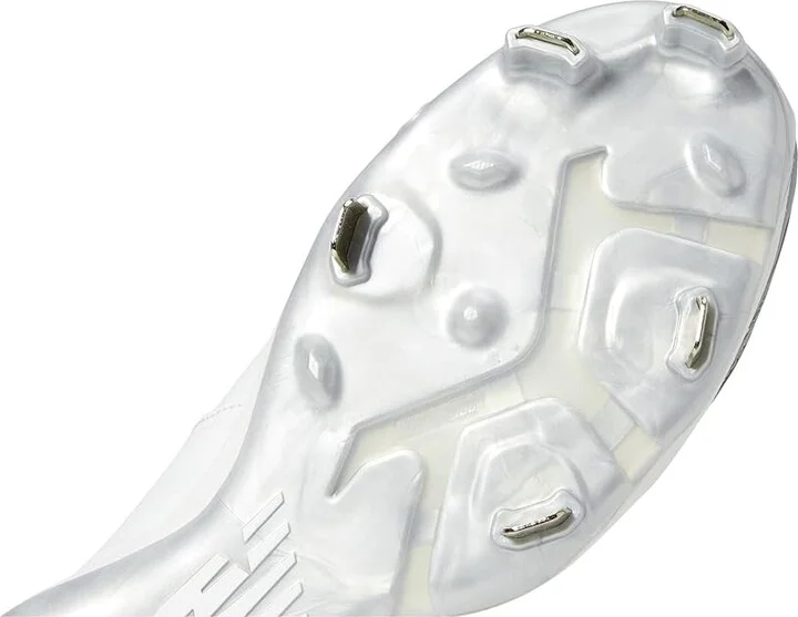 New Balance FUSEv3 Pitch Softball Cleats Women's Shoes White/White : 5.5 D - Wide - Image 5