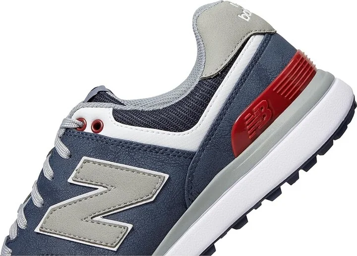 New Balance Golf 574 Greens v2 Men's Shoes Navy : 8 D - Medium, Leather/Rubber - Image 4