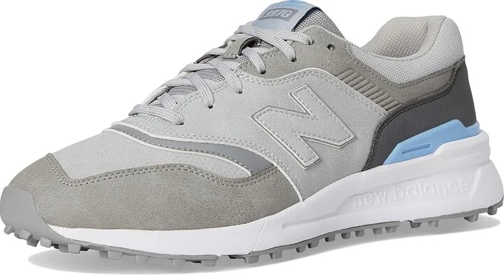 New Balance Golf 997 Golf Men's Golf Shoes Grey/Blue : 10 D - Medium, Leather - Image 5