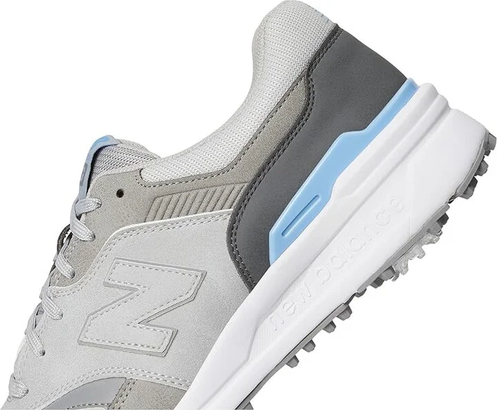 New Balance Golf 997 Golf Men's Golf Shoes Grey/Blue : 10 D - Medium, Leather - Image 7