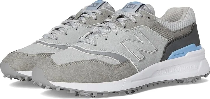 New Balance Golf 997 Golf Men's Golf Shoes Grey/Blue : 10 D - Medium, Leather