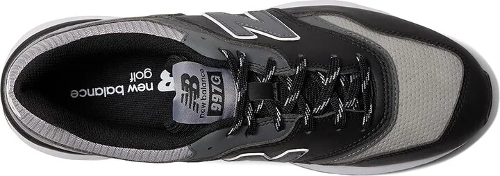 New Balance Golf 997 Golf Shoes Men's Shoes Black : 10.5 4E - Extra Wide, Leather/Synthetic - Image 2
