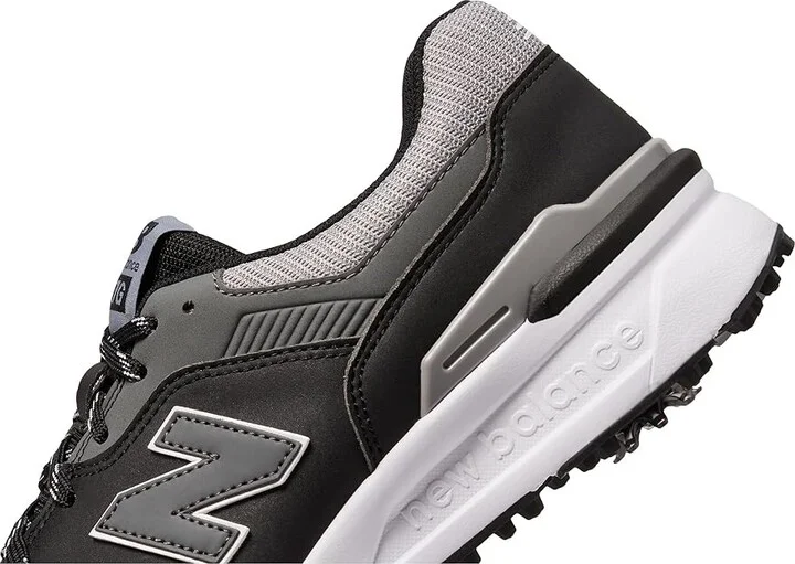 New Balance Golf 997 Golf Shoes Men's Shoes Black : 10.5 4E - Extra Wide, Leather/Synthetic - Image 4
