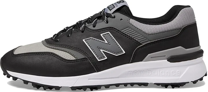 New Balance Golf 997 Golf Shoes Men's Shoes Black : 10.5 4E - Extra Wide, Leather/Synthetic - Image 5