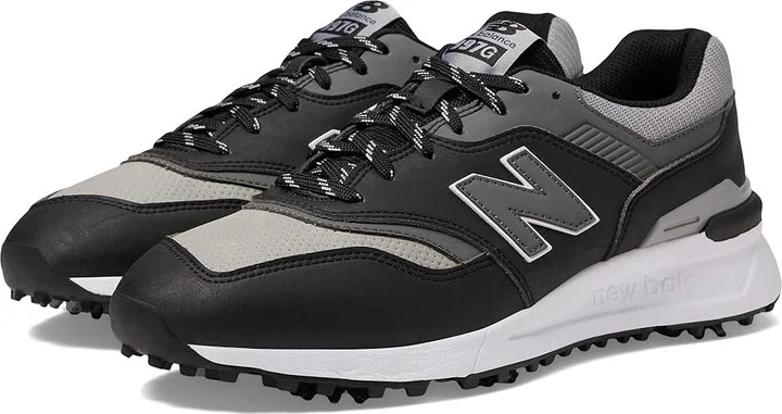 New Balance Golf 997 Golf Shoes Men's Shoes Black : 10.5 4E - Extra Wide, Leather/Synthetic