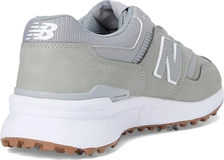 New Balance Golf 997 Golf Shoes Men's Shoes Grey : 9.5 EE - Wide, Leather/Synthetic - Image 4